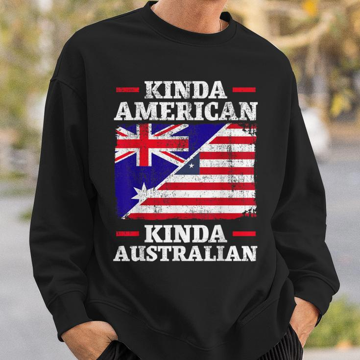 Kinda American Kinda Australian America Australia Usa Sweatshirt Gifts for Him