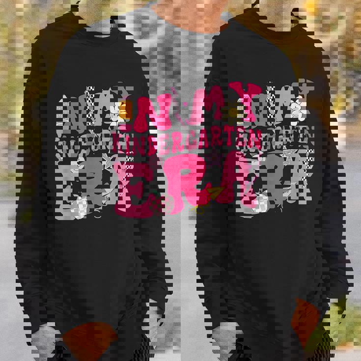 In My Kindergarten Era Back To School Kindergarten Retro Sweatshirt Gifts for Him