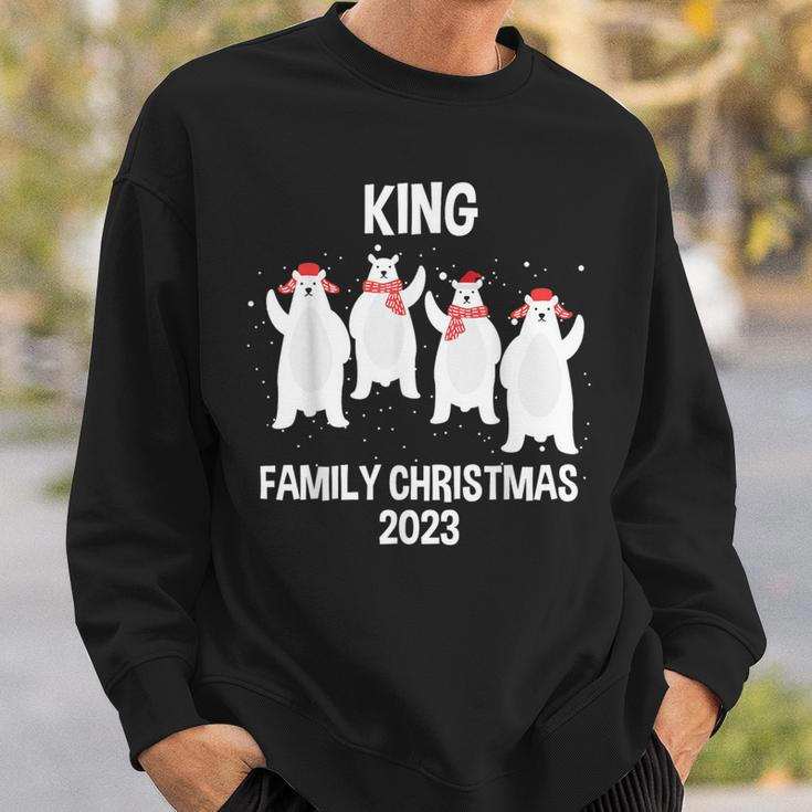King Family Name King Family Christmas Sweatshirt Gifts for Him