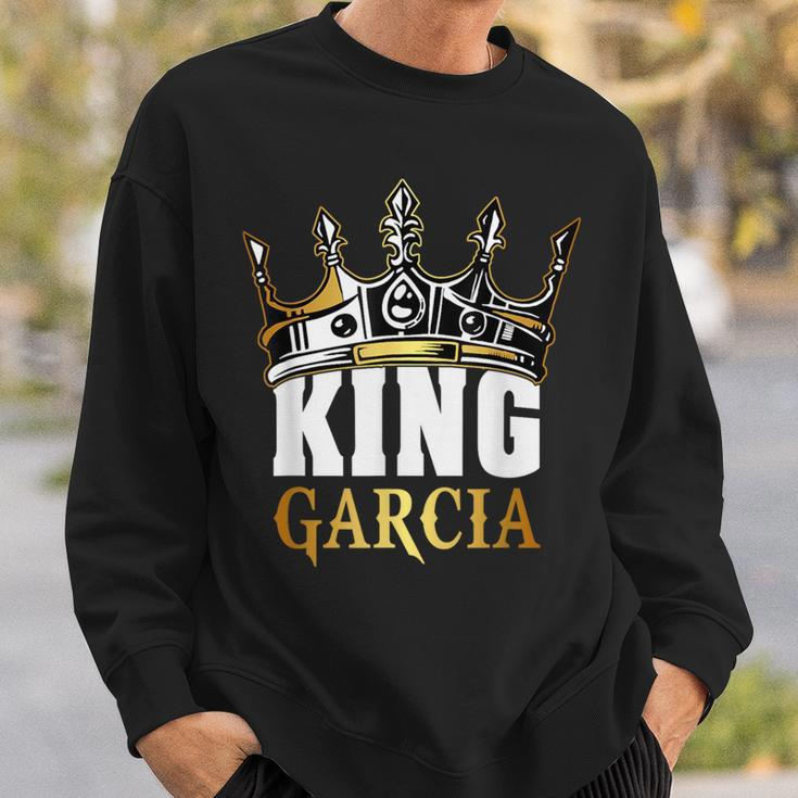 King Garcia Garcia Name Sweatshirt Gifts for Him