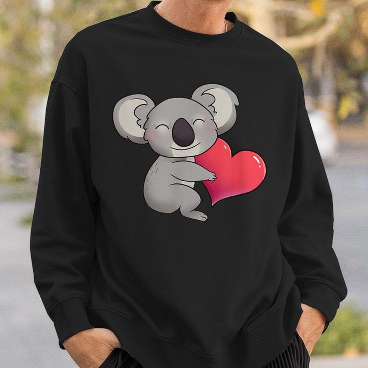 Koala Conservation Support Wildlife With Adorable Koala Bear Sweatshirt Gifts for Him