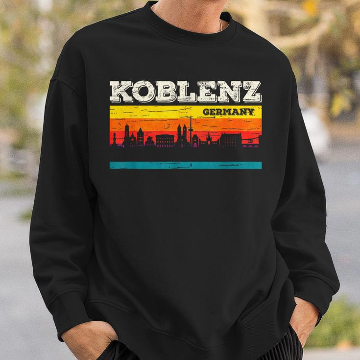 Koblenz Skyline Sweatshirt Geschenke für Ihn