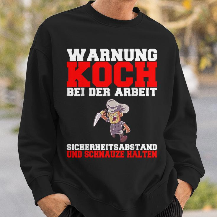 Koch Warnung German Language Sweatshirt Geschenke für Ihn
