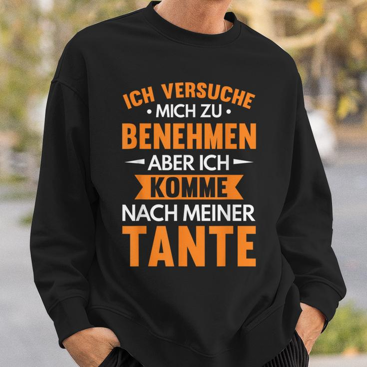 Komme Nach Tante Niche Nephew Patentante Saying Sweatshirt Geschenke für Ihn