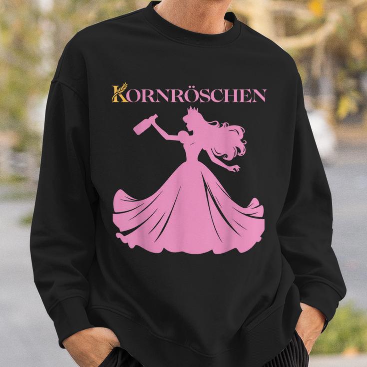 Kornröschen Saufen Prinzessin Alkohol Party Malle Feiern Jga Sweatshirt Geschenke für Ihn