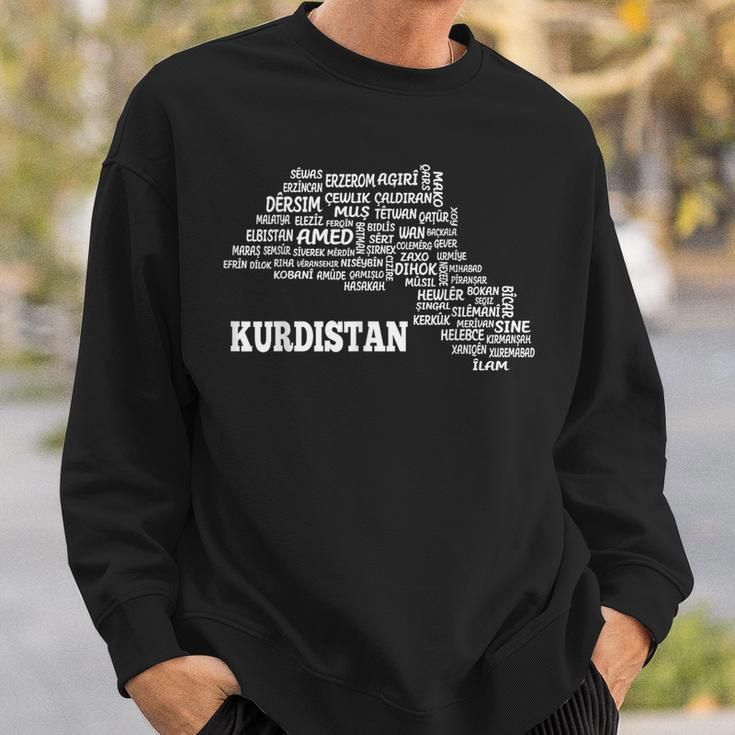 Kurdi Flag Kurdian Her Biji Kurdistan Sweatshirt Geschenke für Ihn