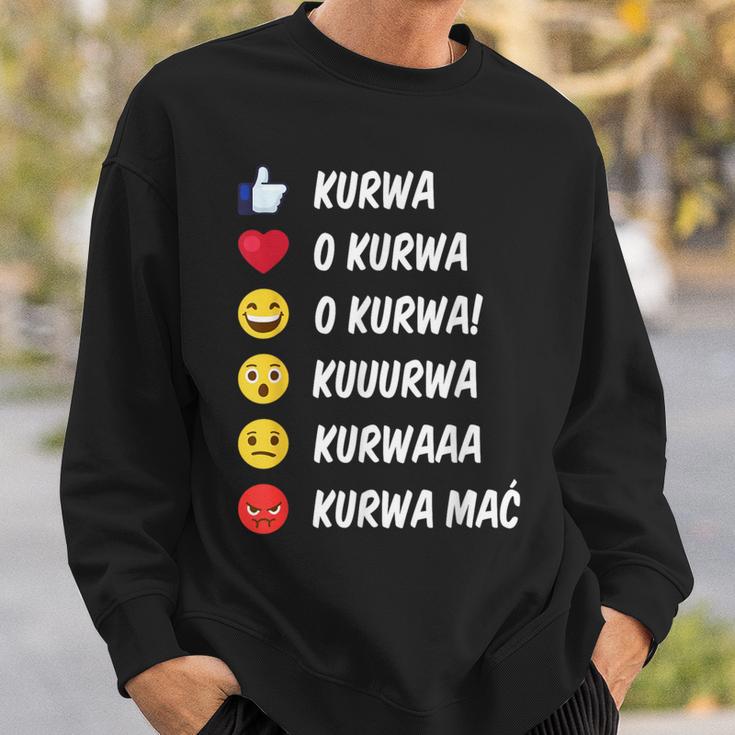 Kurwa Mac Polish Slang For Poland Sweatshirt Geschenke für Ihn