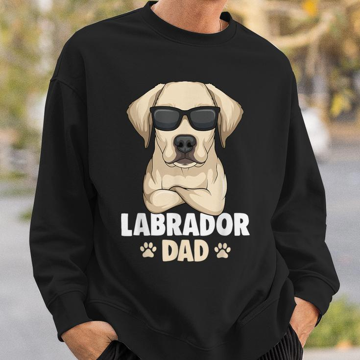 Labrador Dog Dad Sweatshirt Geschenke für Ihn
