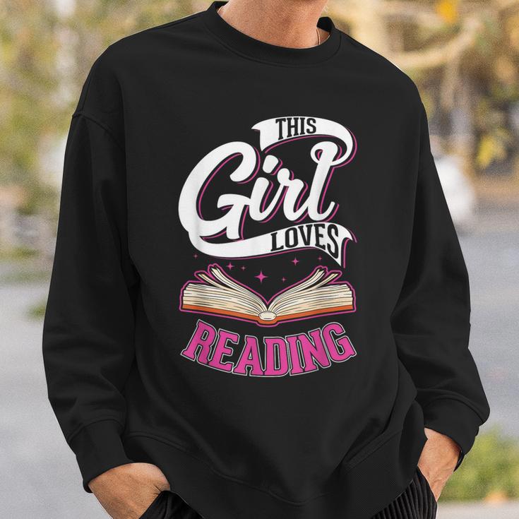 Leseratte Bücher Mädchen Bücherwurm Sweatshirt Geschenke für Ihn