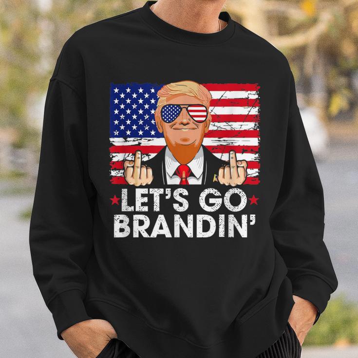 Let's Go Brandin' Anti Joe Biden Costume Sweatshirt Gifts for Him