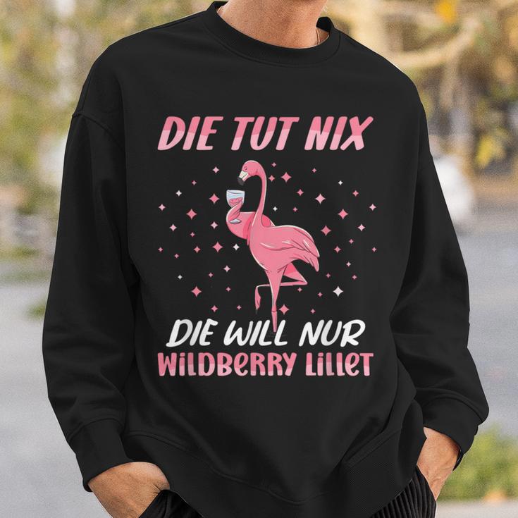 Lieblingscocktail Die Tut Nix Die Will Nur Wild Berry Lillet S Sweatshirt Geschenke für Ihn