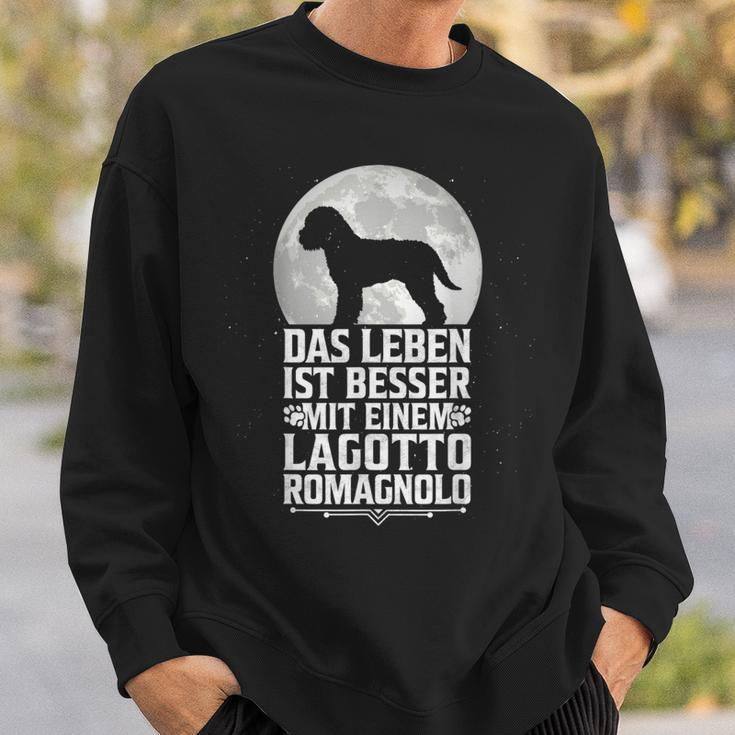 Life Is Better With Lagotto Romagnolo Truffle Dog Owner Sweatshirt Geschenke für Ihn