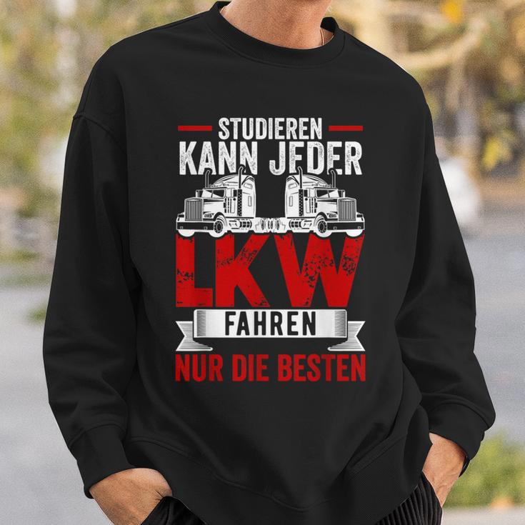 Lorry Driver Studier Kann Jeder Lruck Fahren Nur Die Beste S Sweatshirt Geschenke für Ihn