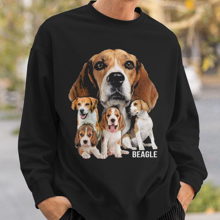 I Love My Beagle Dog Themed Beagle Lover Sweatshirt Gifts for Him