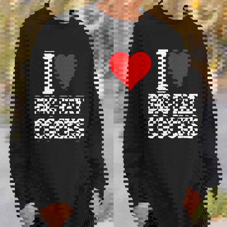 I Love Big Fat Cocks Cote I Love Big Fat Cocks Sweater e Cadeaux pour lui