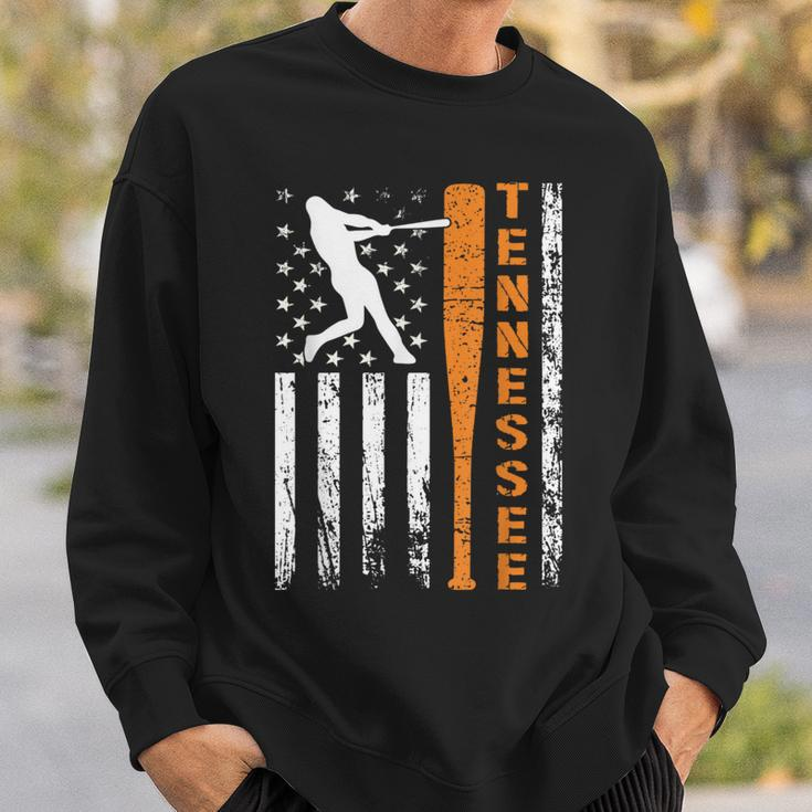 I Love Tennessee Souvenir Tennessee Us Baseball Flag 2024 Sweatshirt Gifts for Him