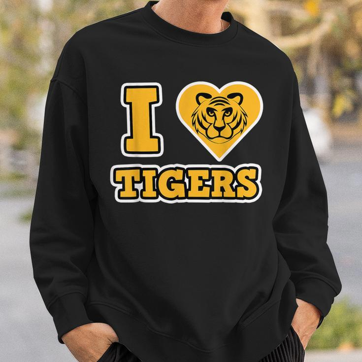 I Love Tigers Tigercat Tiger Sweatshirt Gifts for Him