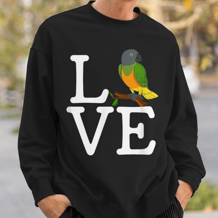 I Loves Senegal Parrot Senegal Parrot Sweatshirt Gifts for Him