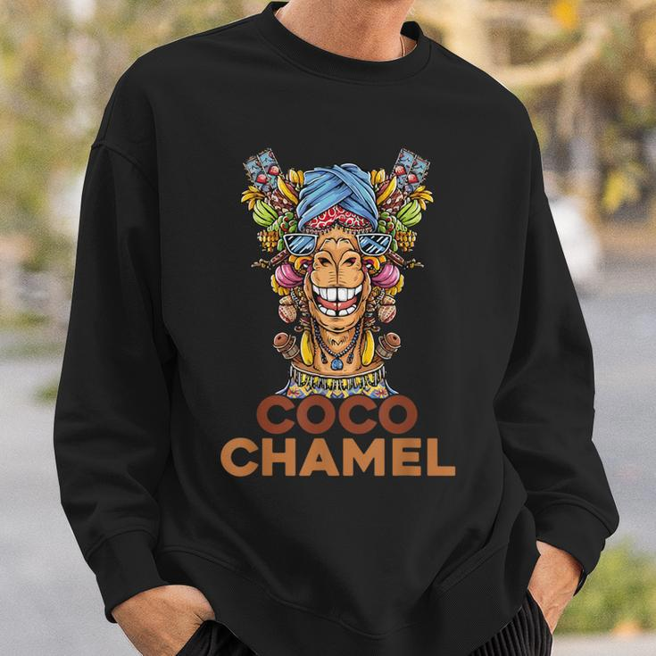 Lustige Kokos-Chamelle Sweatshirt Geschenke für Ihn