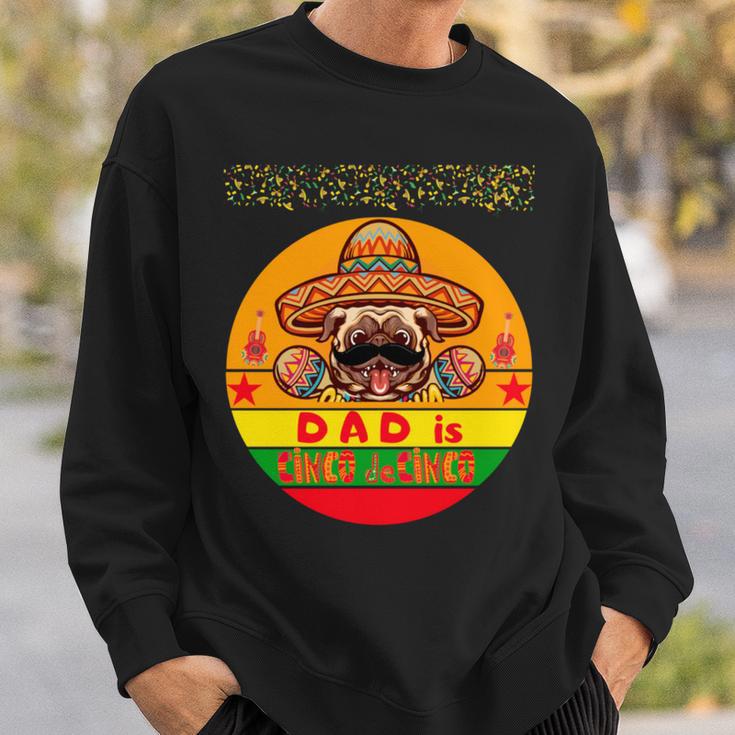 Lustiger Cinco De Mayo Für Papa Cooler Papa Ist Cinco De Cinco Sweatshirt Geschenke für Ihn