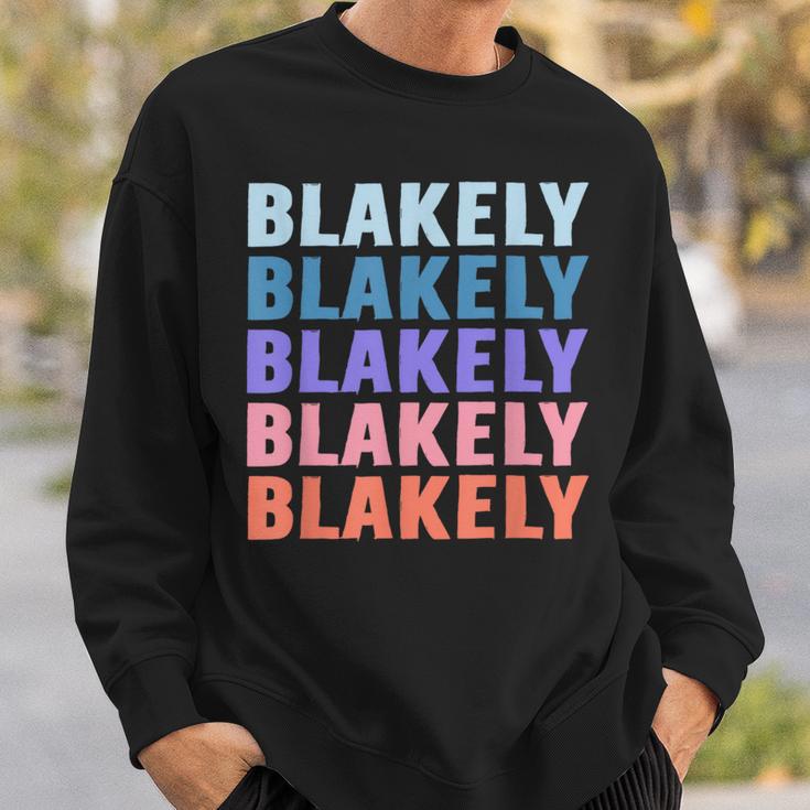 Lustiges Geschenk Name Blakely Personalisierterorname Sweatshirt Geschenke für Ihn