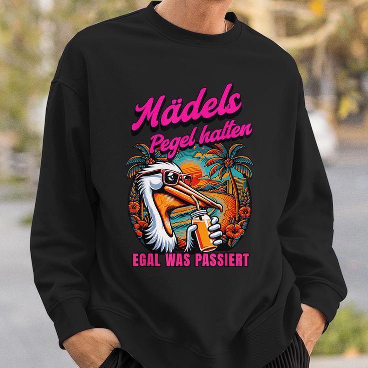 Mädels Pegel Halten Mallorca Party Sweatshirt Geschenke für Ihn