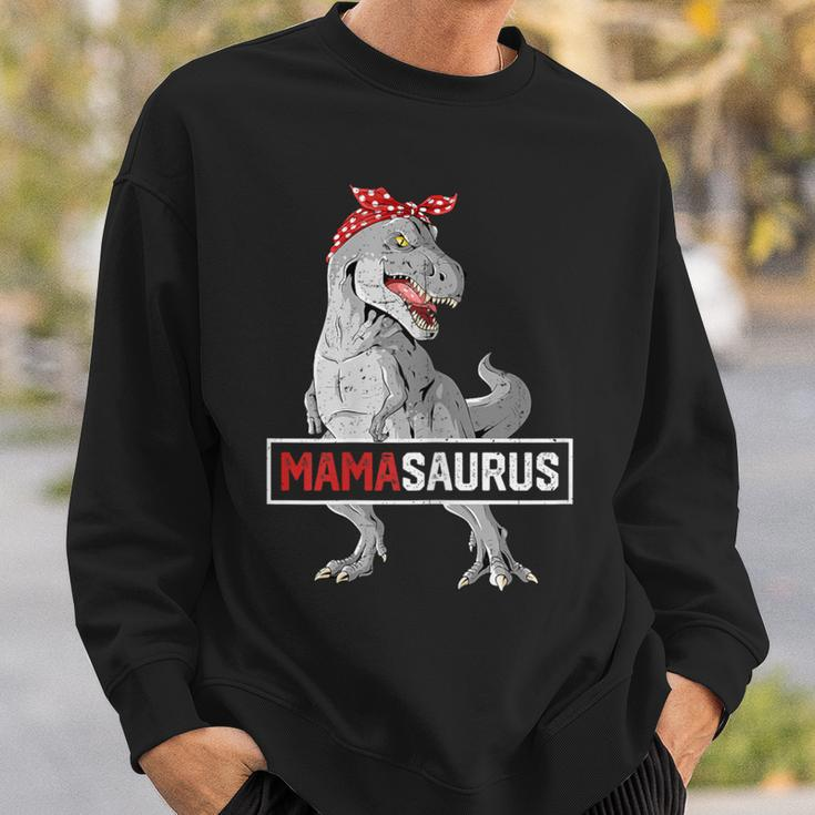 MamasaurusRex Birthday Dinosaur Mommy Family Matching Sweatshirt Gifts for Him