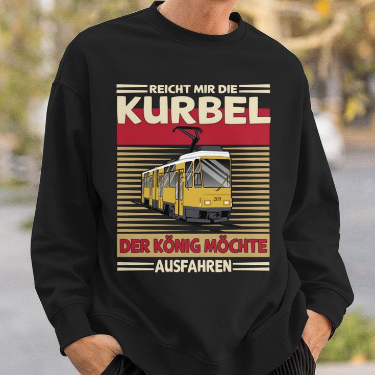 Männer Kurbel Kt4d Straßenbahnfahrer Straßenbahn Sweatshirt Geschenke für Ihn