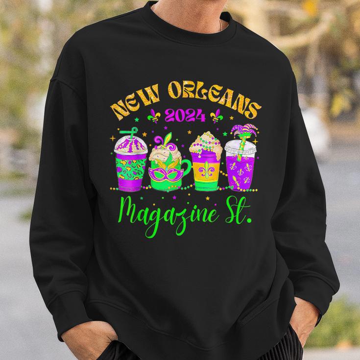 Mardi Gras Celebration 2024 Magazine Street Parade Souvenir Sweatshirt Gifts for Him