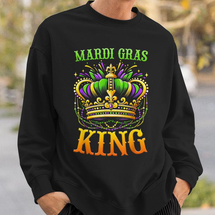 Mardi Gras King Carnival Costume Sweatshirt Gifts for Him