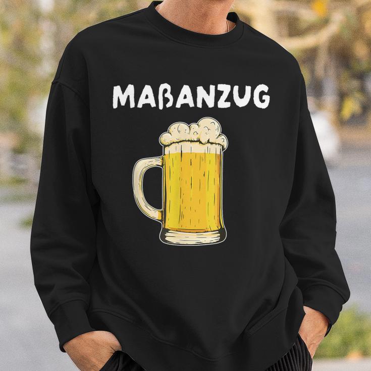 Maßanzug Maß Bier Hopfen Biertrinker Feiern Grill Fun Party Sweatshirt Geschenke für Ihn