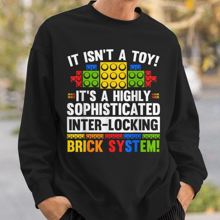 Master Builder Bricks Blocks Play Toys Sweatshirt Gifts for Him
