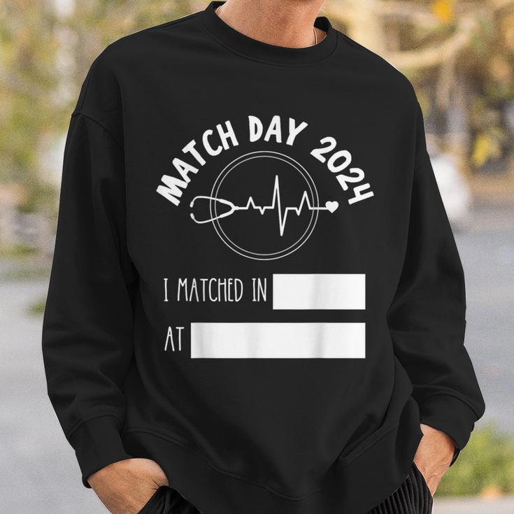 Match Day 2024 Future Doctor Physician Residency Fill In Sweatshirt Gifts for Him