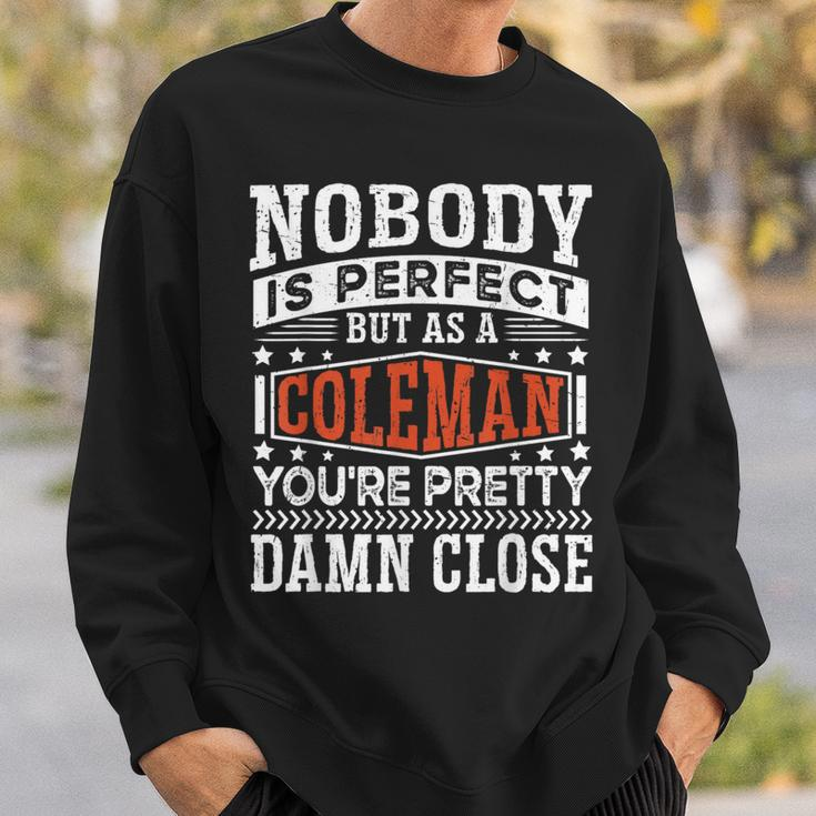 Matching Coleman Family Name Family Reunion Coleman Sweatshirt Gifts for Him
