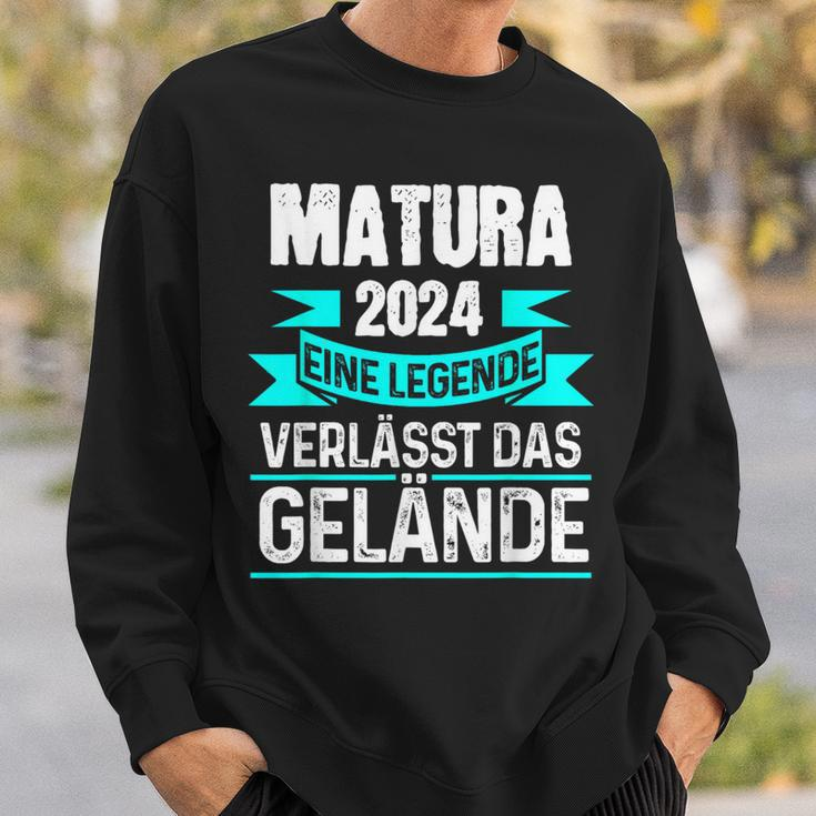 Matura 2024 Eine Legende Verlässt Das Matura Bestanden Sweatshirt Geschenke für Ihn