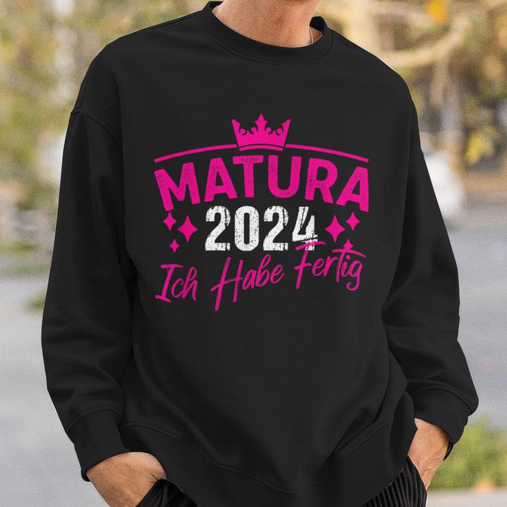 Matura 2024 Ich Habe Fertig Matura 2024 Sweatshirt Geschenke für Ihn