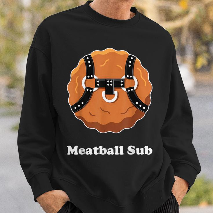 Meatball Sub Sandwich Meatball Guy Dad Sweatshirt Gifts for Him
