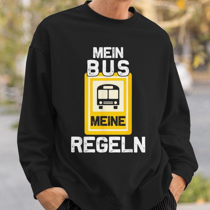 Mein Bus Meine Rules Bus Driver Sweatshirt Geschenke für Ihn