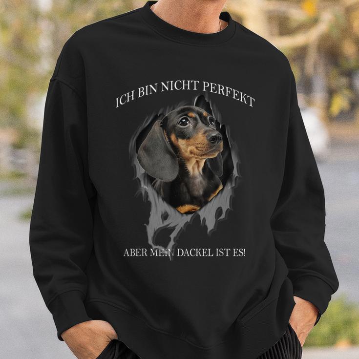 Mein Dachshund Ist Perfekt Dog Sweatshirt Geschenke für Ihn