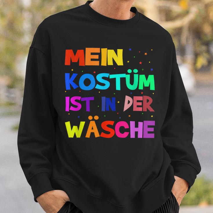 Mein Kostüm Ist In Der Wäsche Fancy Dress Costume Set Sweatshirt Geschenke für Ihn