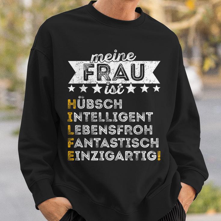 Meine Frau Ist Die Beste - Lustiges Ironie Sweatshirt für Ehemänner Geschenke für Ihn