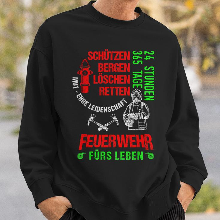 Men's Fireman Fireman Fireman Fire Engine Sweatshirt Geschenke für Ihn