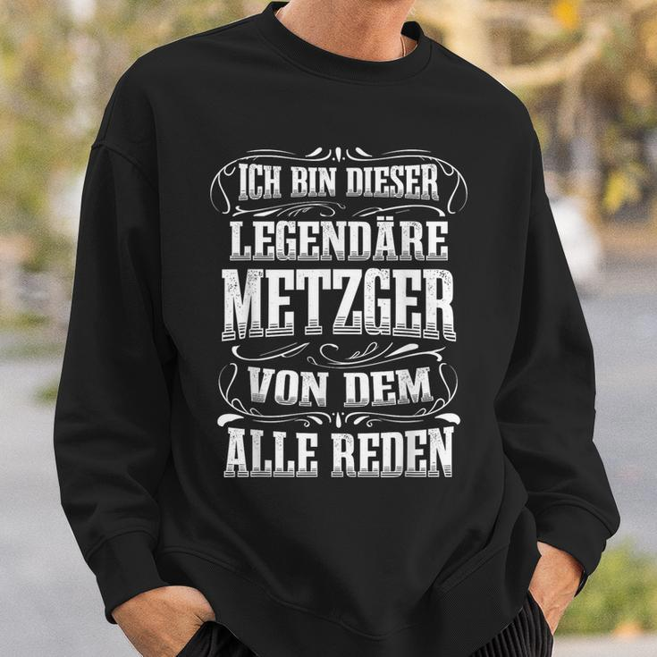 Metzger Legend Butcher Master Sweatshirt Geschenke für Ihn