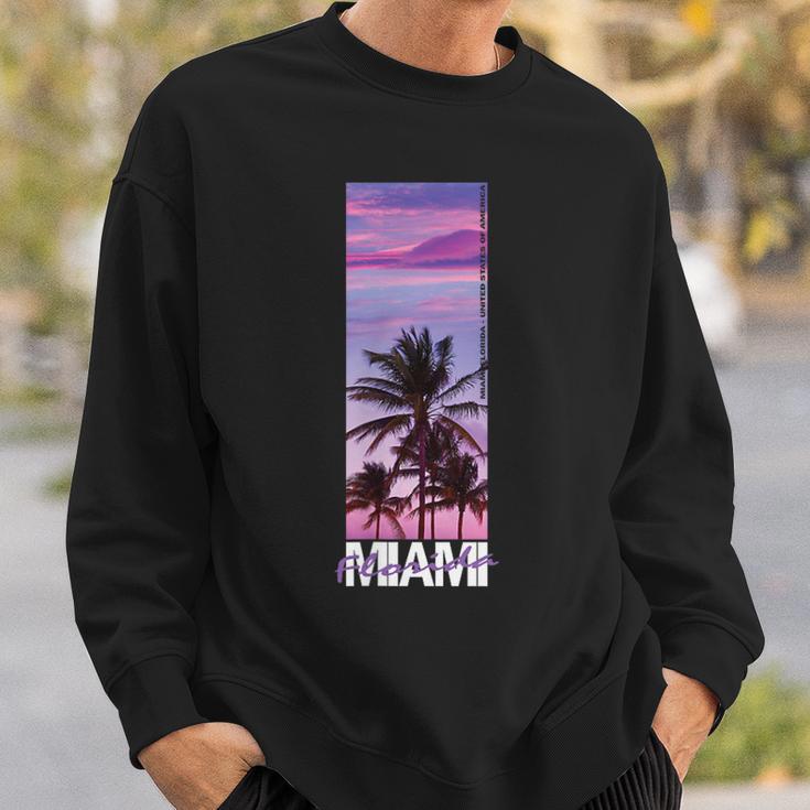 Miami Florida Usa Summer Sweatshirt Geschenke für Ihn