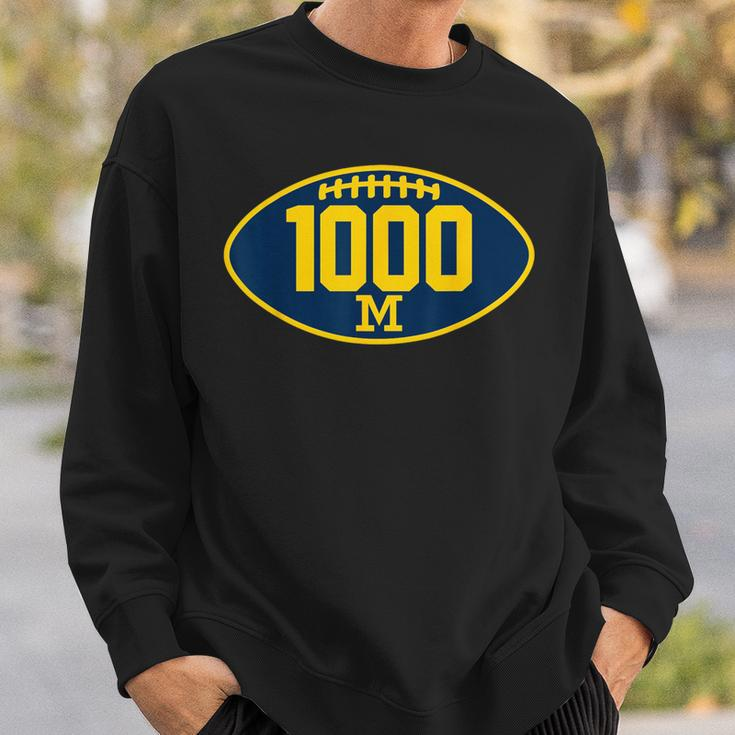 Michigan 1000 Wins Michigan Lovers Reach 1000Th Wins Sweatshirt Gifts for Him