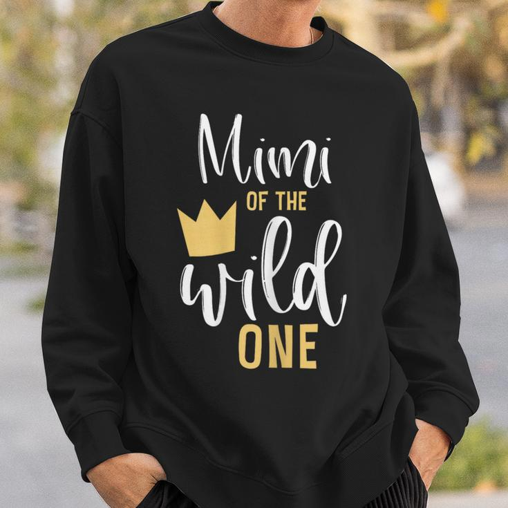 Mimi Of The Wild One 1St Birthday First Thing Matching Sweatshirt Gifts for Him