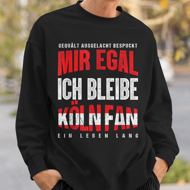 Mir Egal Ich Bleibe Köln Fan Football Fan Club Goal Sweatshirt Geschenke für Ihn