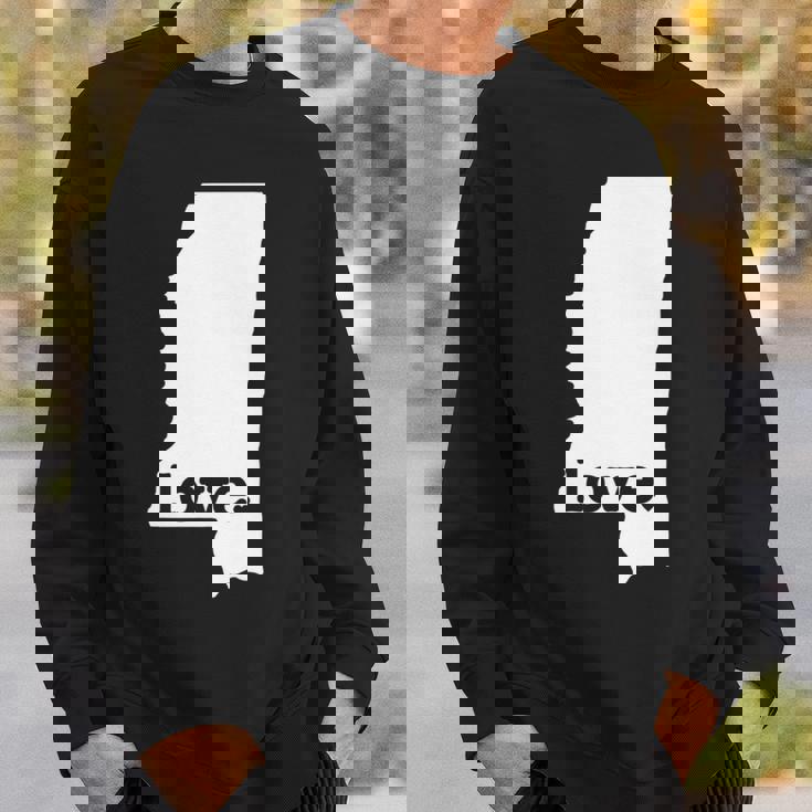 Mississippi Love Hometown State Pride Sweatshirt Gifts for Him