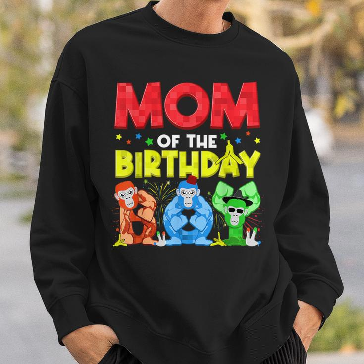 Mom And Dad Birthday Boy Gorilla Game Family Matching Sweatshirt Gifts for Him