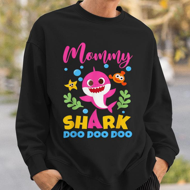 Mommy Of Birthday Shark Matching Oufit Party For Family Sweatshirt Gifts for Him